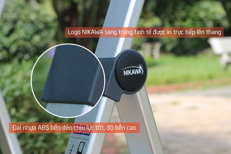 Thang Nikawa NK-2SL được thiết kế có đai nhựa ABS bền 