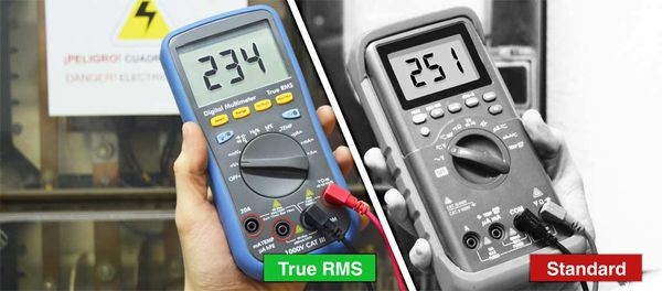 Đồng hồ đo có tính năng True RMS mang lại kết quả đo chính xác trong mọi môi trường