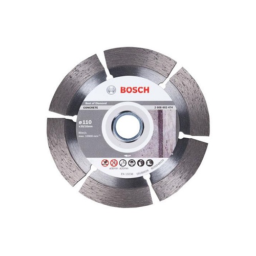 Đĩa cắt kim cương 105x20/16mm bê tông Bosch 2608602474
