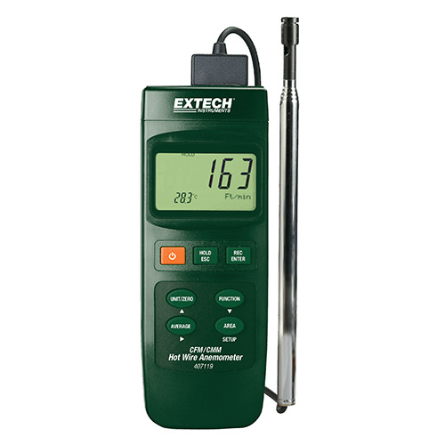 Máy đo tốc độ lưu lượng gió Extech 407119