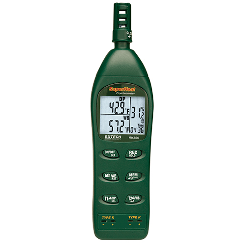 Máy đo độ ẩm nhiệt độ Extech RH350