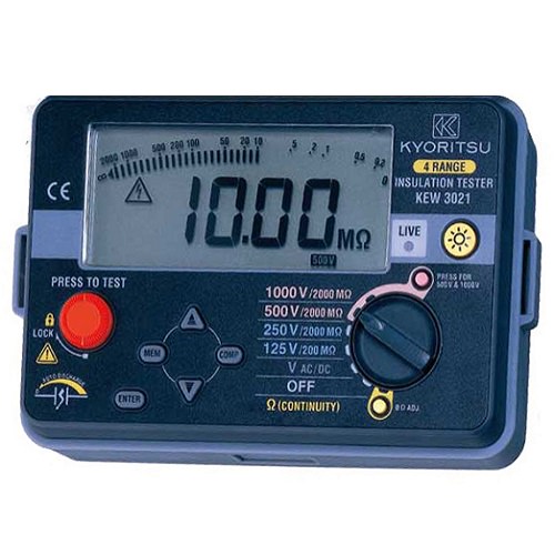 Đồng hồ đo điện trở cách điện Kyoritsu 3021A