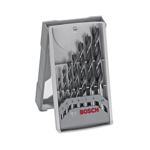Bộ mũi khoan gỗ thường (7 mũi) Bosch 2607017034