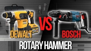 So sánh máy khoan Bosch và Dewalt, nên mua loại nào?