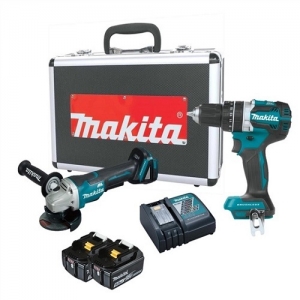 Bộ máy khoan, máy mài góc Makita DLX2426TX1