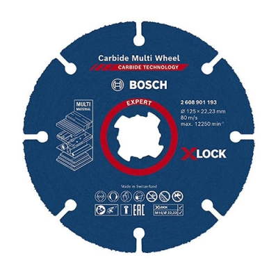 Đĩa cưa đa năng X-lock Bosch 2608901193 (125mm) 