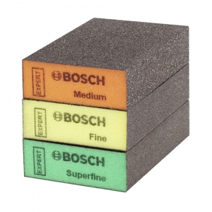 Bộ nhóm foam chà gỗ 3 miếng Bosch 2608901175