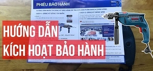 Hướng dẫn kích hoạt bảo hành Bosch đơn giản và nhanh nhất