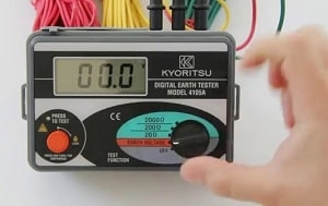 Cách sử dụng máy đo điện trở đất Kyoritsu 4105A đúng kỹ thuật
