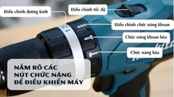 [Góc giải đáp] Các chế độ trên máy khoan pin bạn chưa biết