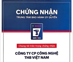 Trung tâm bảo hành Bosch - Dụng cụ điện Bosch tại THB Việt Nam