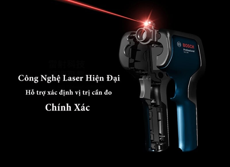 Công nghệ laser hiện đại cho phép đo chính xác 