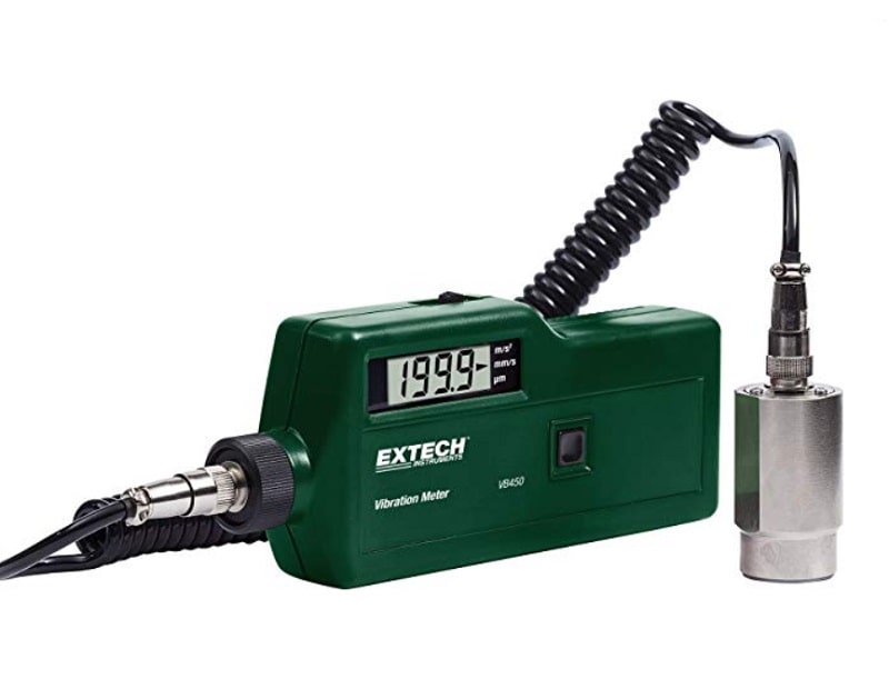 VB450 là máy đo rung có kích thước nhỏ gọn tiện lợi, đo mức độ rung trong máy móc công nghiệp.