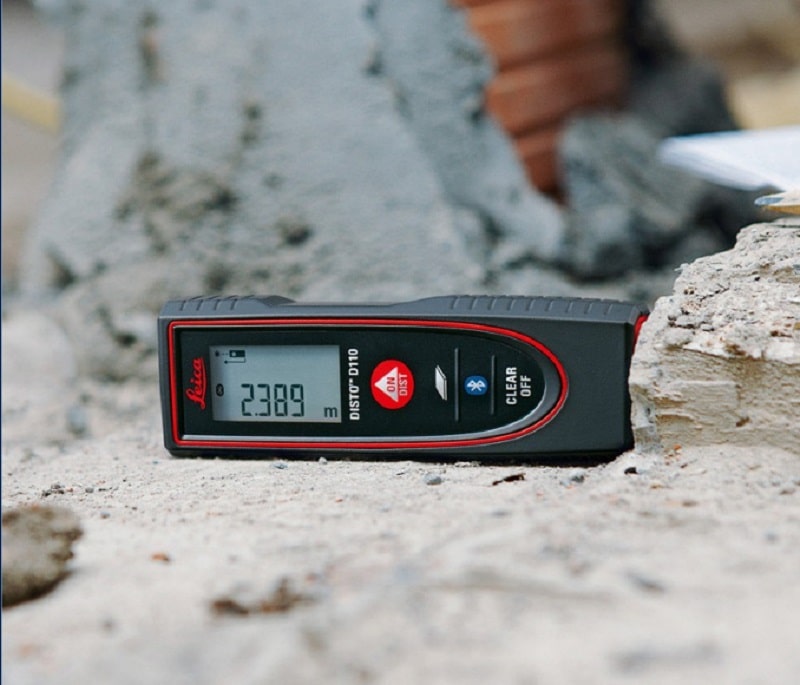 Máy đo khoảng cách Leica Disto D110 là máy đo khoảng cách nhỏ nhất trên thế giới được trang bị công nghệ Bluetooth® smart