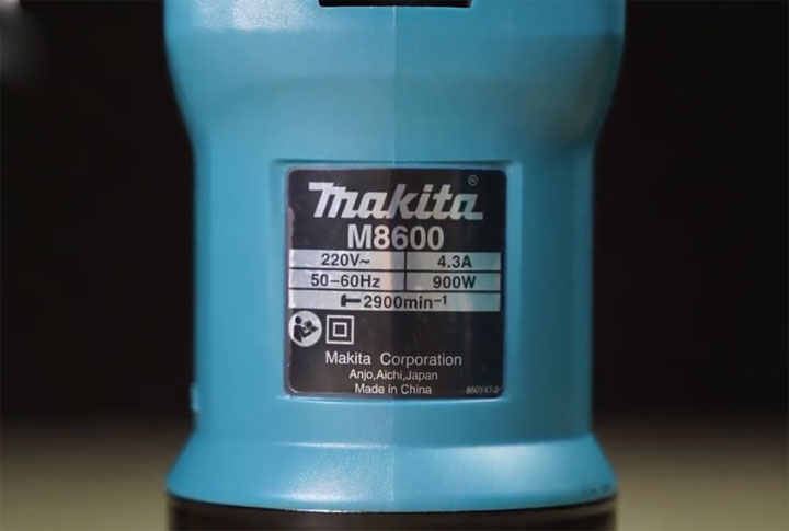 Thông số kỹ thuật máy đục bê tông Makita M8600B