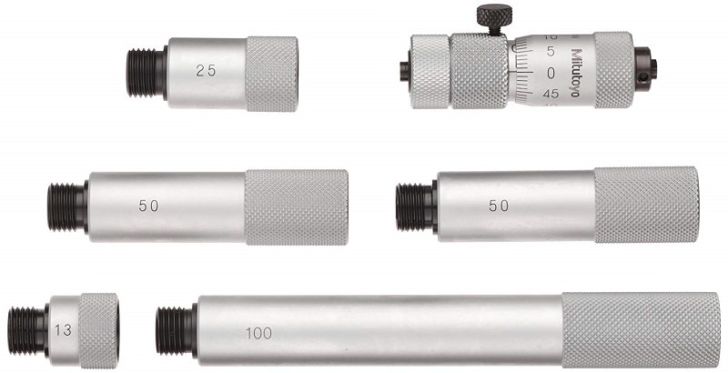 Panme đổi cần đo trong cơ khí Mitutoyo 137-202 đo trong phạm vi từ 50-300mm