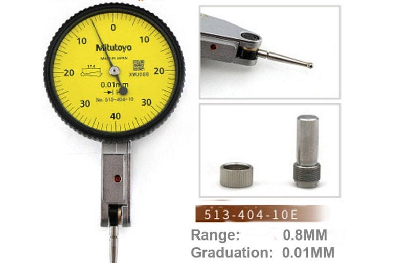 Đồng hồ so Mitutoyo 513-404-10E được sản xuất trên dây chuyền hiện đại cao của Nhật Bản