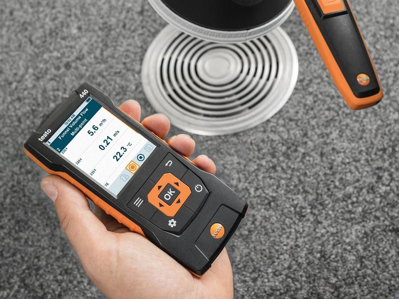Máy đo CO2 (Bluetooth) - bộ Kit Testo 440
