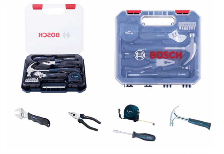 Bộ dụng cụ Bosch 12 món 2607002793 chất lượng cao
