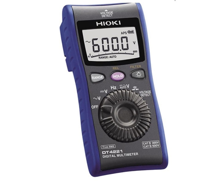 Đồng hồ vạn năng Hioki DT4221 ứng dụng đo nhiều thông số điện