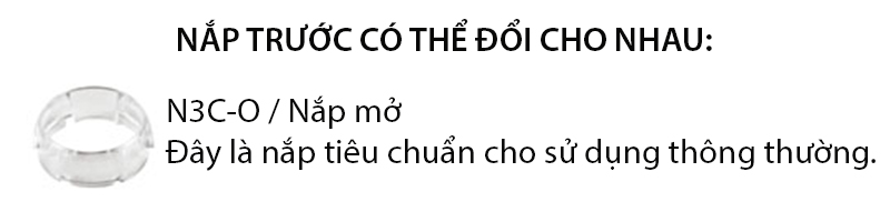 Nắp trước có thể đổi cho nhau của AM4115TF