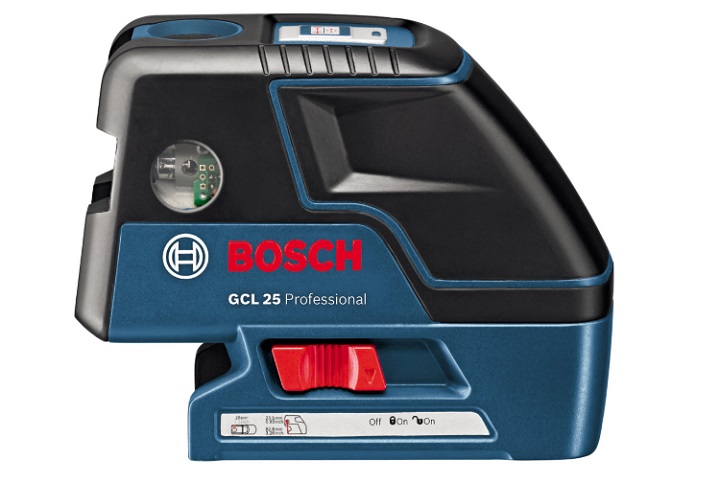Máy cân mực laser Bosch GCL 25 ứng dụng đa dạng