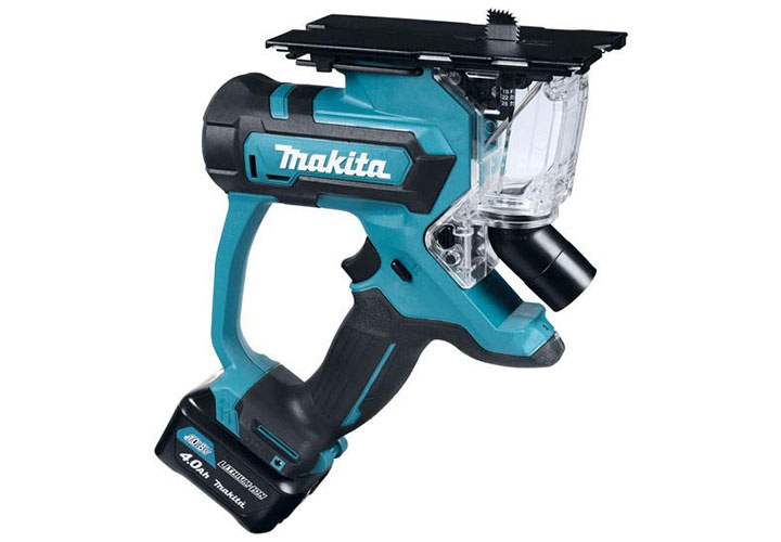 Hình ảnh áy cắt thạch cao dùng pin Makita SD100DSYJ