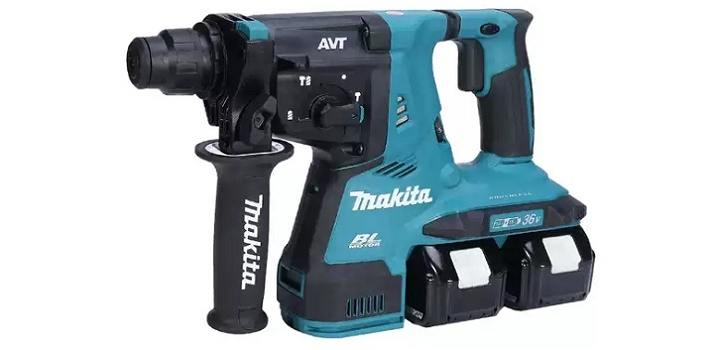 Máy khoan đa năng dùng pin Makita DHR282PT2J cao cấp, công nghệ hiện đại Máy khoan đa năng dùng pin Makita DHR282PT2J nhỏ gọn, độ bền cao