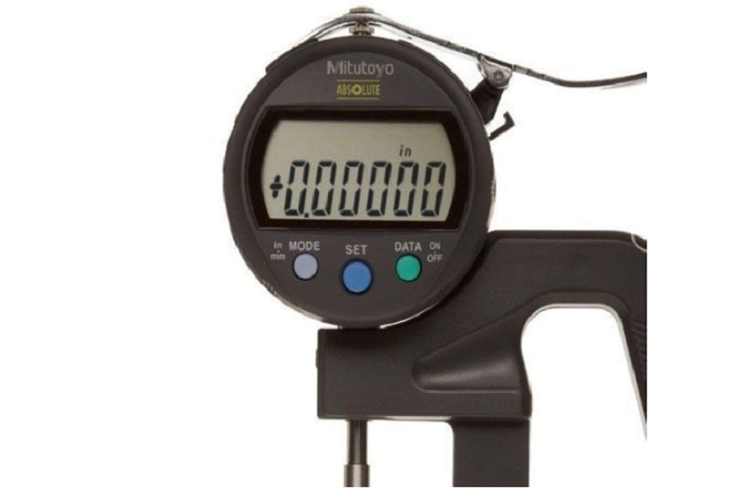 Đồng hồ đo độ dày Mitutoyo 547-400s phù hợp để đo độ dày của giấy, màng film, dây, tấm kim loại và các vật liệu tương tự.