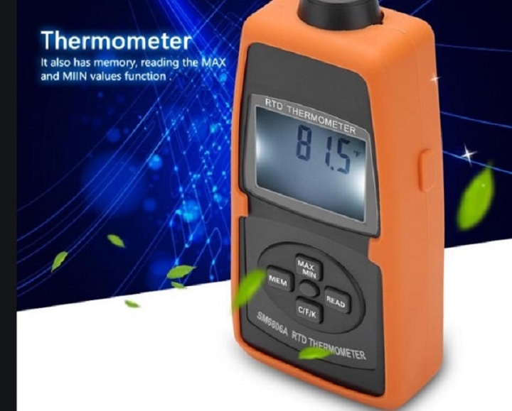 Sử dụng máy đo nhiệt độ tiếp xúc SM6806A dễ dàng